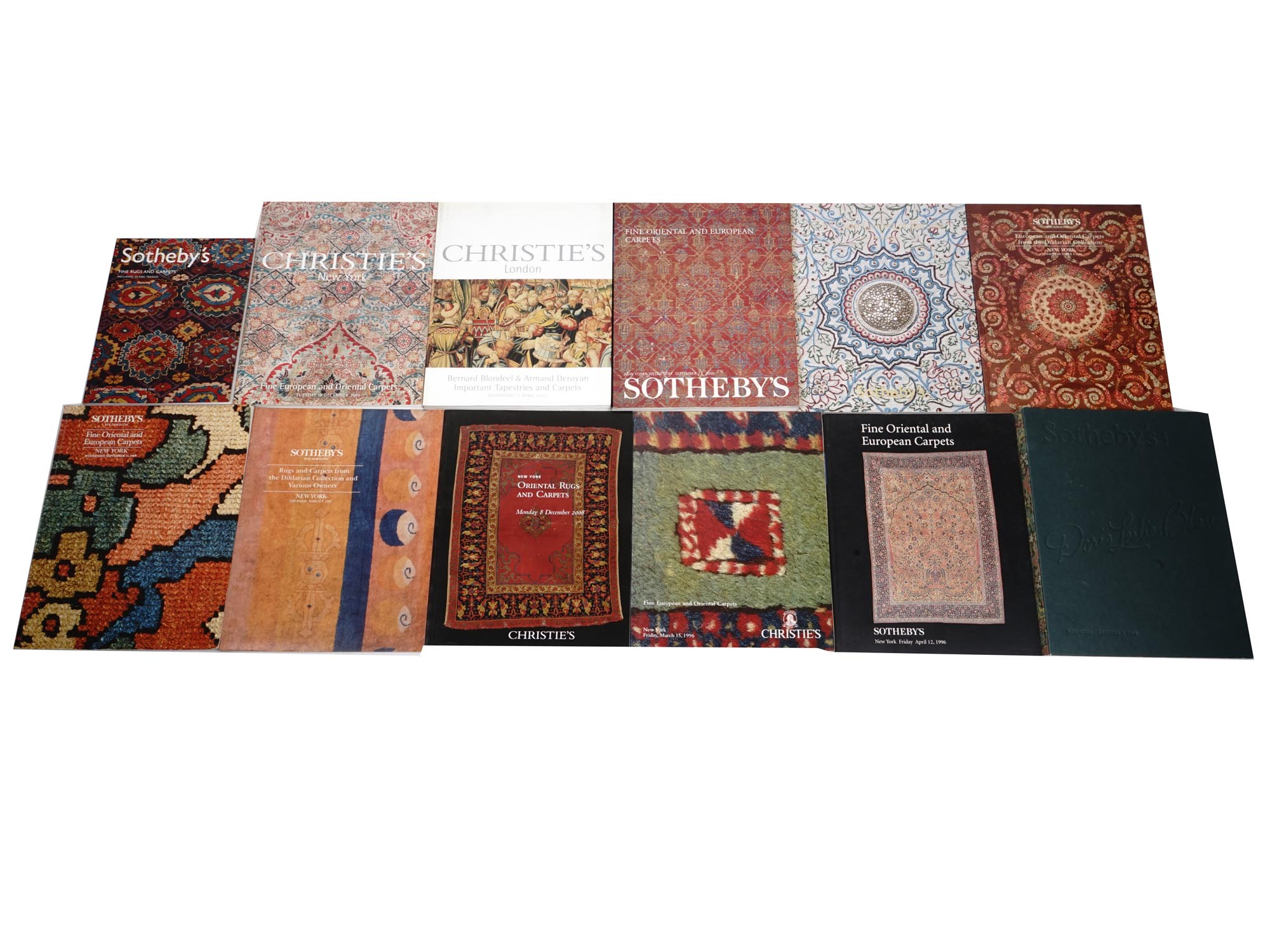 VINTAGE CHRISTIES SOTHEBYS RUG CATALOG COLLECTION PIC-1